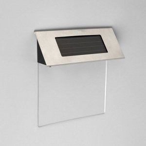 Садовый светильник «ЭРА» на солнечной батарее «Номер дома», 20 ? 18 ? 5 см, свечение белое