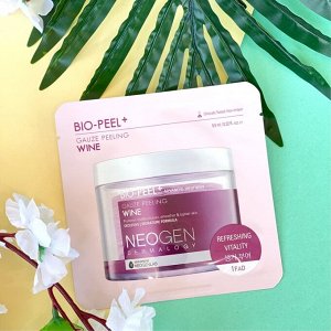 Neogen пилинг-пэды укрепляющие  с экстрактом вина Dermalogy Bio-Peel Gauze Peeling Wine,9.5 мл