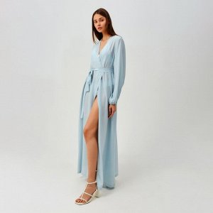 Платье-парео женское MINAKU: Summer time цвет голубой, размер 46-48