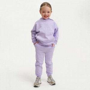 Костюм для девочки (худи, брюки) KAFTAN Basic line 28 (86-92 см), лиловый