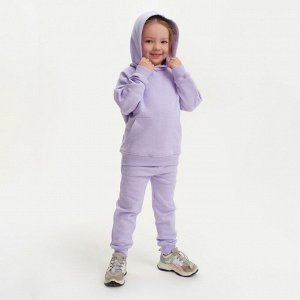 Костюм для девочки (худи, брюки) KAFTAN Basic line 28 (86-92 см), лиловый