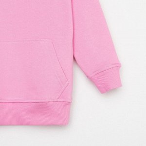 Костюм для девочки (худи, брюки) KAFTAN "Basic line", цвет розовый