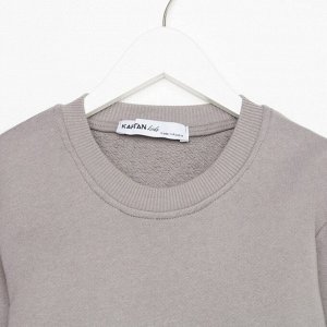 Костюм детский (свитшот, брюки) KAFTAN Basic line 30 (98-104 см), серый