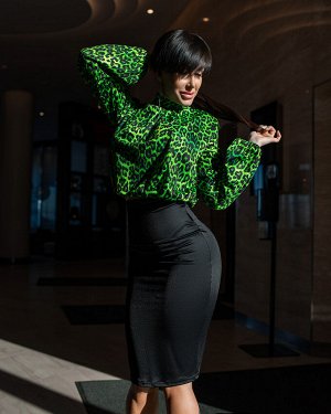 Рашгард Bona Fashion: Puff shirt Leo "Green"