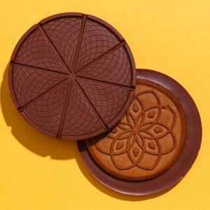 Молочный шоколад с имбирным печеньем «За все, что было», 45 г.
