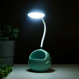 Настольная лампа 16807/1GN LED 5Вт USB зеленый 9х10х28 см