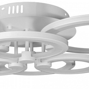 Люстра с ПДУ 59116/6WT LED 162Вт 3000-6000К диммер белый 65х65х10 см