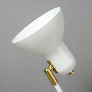 Настольная лампа "Оскар" 1х40Вт Е27 белый 20,5х14,5х56см