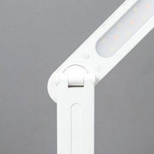 Лампа настольная "Офис" LED 3 режима 5Вт USB белый 15,5х30х36 см