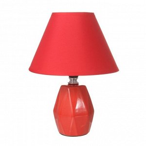 Настольная лампа 16877/1RD E14 40Вт красный 18х18х24 см RISALUX