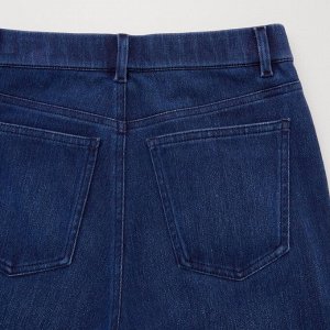 UNIQLO - ультра стрейчевые джинсовые леггинсы длина 74-76 см 67 BLUE