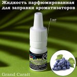 Жидкость парфюмированная , для заправки ароматизаторов, виноград, 5 мл