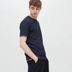UNIQLO - мужская футболка с круглым воротом - 69 NAVY