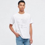 UNIQLO - хлопковая футболка с принтом