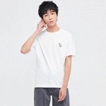 UNIQLO - хлопковая футболка с принтом