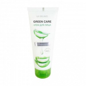 Лив Делано Крем для лица Green Care Sos-увлажнение с гелем алоэ вера 75 гр