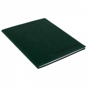 Премиум-дневник универсальный, для 1-11 класса Vivella, обложка искусственная кожа, зелёный