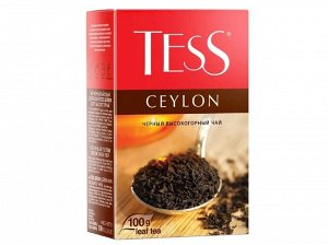 Чай листовой черный Tess Ceylon, 100 г