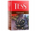 Чай листовой черный Tess Thyme с чабрецом и цедрой лимона, 100 г