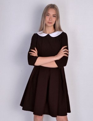 Школьное платье: Анна подростковое горький шоколад