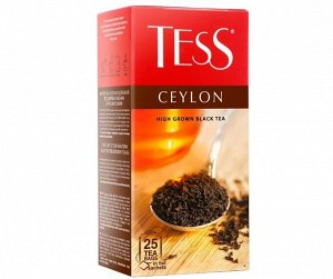 Чай в пакетиках черный Tess Ceylon, 25 шт