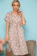 Платье &quot;Бренди&quot; (кофе с молоком) П3822