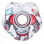 Круг на шею для купания малышей Надувной FLIPPER  Космонавт.