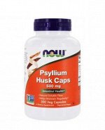 NOW Psyllium Husk Caps 500mg, 200капс.