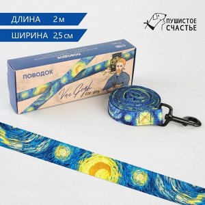 Поводок «Искусство», 2.5 см, 2 м