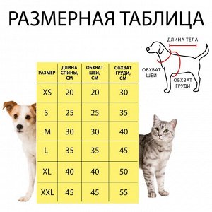 СИМА-ЛЕНД Комбинезон &quot;Олени&quot; с капюшоном, размер XL (ДС 40см, ОГ 50 см, ОШ 40 см), красный