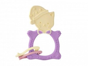 Прорезыватель MEOW TEETHER. Цвет сиреневый.