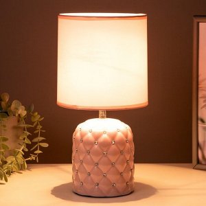 Лампа настольная 7555104TL/1 E14 40 Вт розовый 16x16x33 см RISALUX