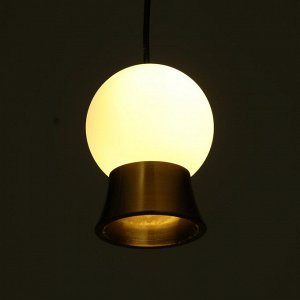 Светильник BayerLux 2281/1 LED бело-золотой 10.5х10.5х15-115 см
