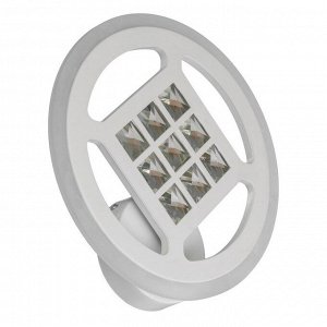 Бра 2189/1 LED 16Вт 3000/6000K белый 20х20х25 см