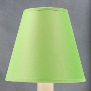 Лампа настольная 92204 1хЕ14 15Вт жемчуг/зеленый d=18 см, h=28,5 см