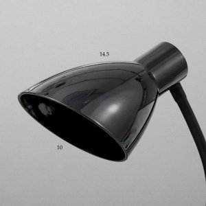 Настольная лампа 16700/1BK Е27 15 Вт черный RISALUX
