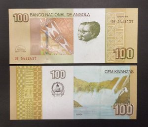 Ангола 100 кванза 2012 UNC