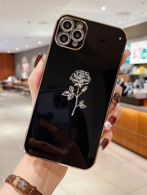 Чехол для телефона с узором розы