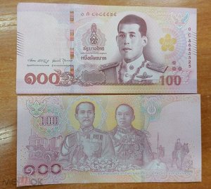 Тайланд 100 бат 2018 UNC