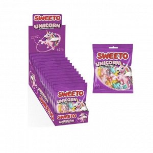 Мармелад  SWEETO UNICORN ЕДИНОРОГИ  80 гр