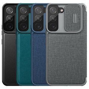 Чехол книжка Nillkin Qin Pro Plain Leather Case для Samsung Galaxy S22 Plus (S22+)