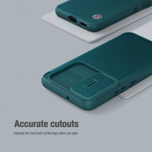 Чехол книжка Nillkin Qin Pro Plain Leather Case для Samsung Galaxy S22 Plus (S22+)