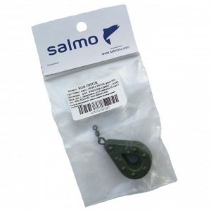 Груз Salmo с вертл. GRIPPA SWIVEL green 095г