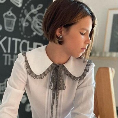 ~Наша дочка ~ Очаровательные школьные блузки! +Акция🔥