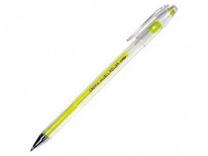 Ручка гелевая CROWN 0,7мм (желт.)  HJR-500Н  (12)