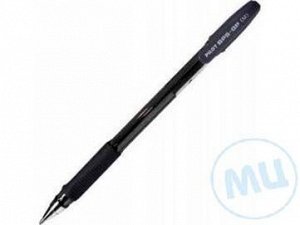 Ручка PILOT BPS-GP-М-В 1.0 мм резин.упор черн. (12)