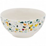 Салатник фарфоровый 650мл Terrazzo TM Rainbow