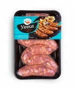 Утенок: Колбаски гриль &quot;Улыбино&quot;, скин.уп. (~0,7 кг, 6шт) ВЕС