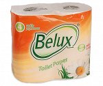 Туалетная Бумага BELUX 4 рул. 2-х сл. (белая) 19.5 м