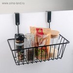 Корзина подвесная Доляна, 28*15*22 см, цвет МИКС
